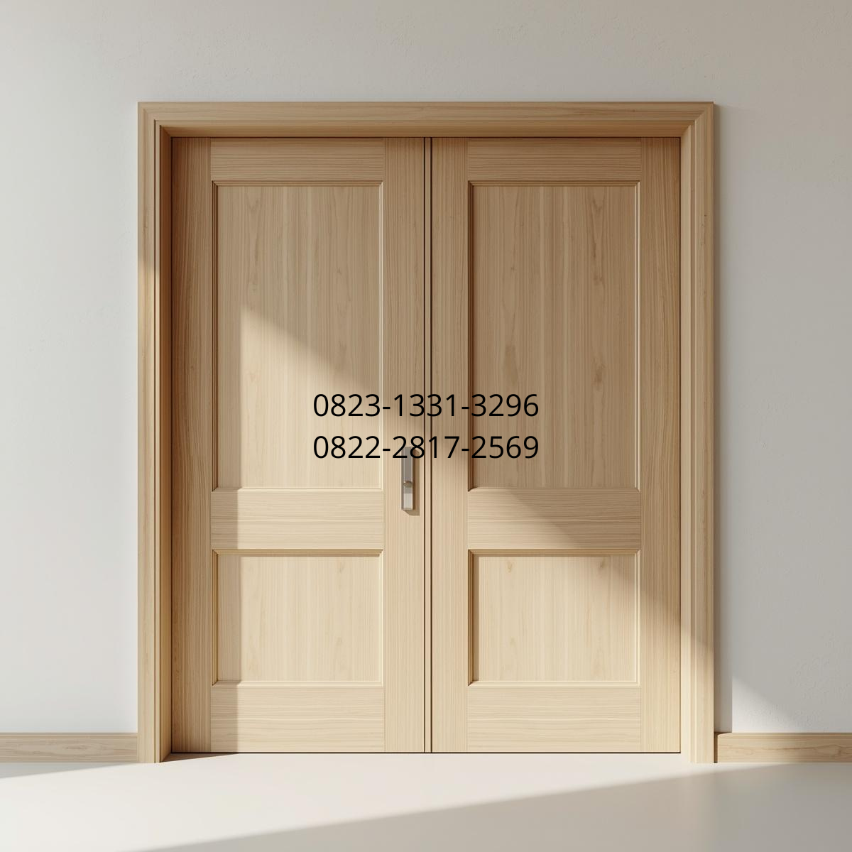 Pintu Utama Kayu Modern