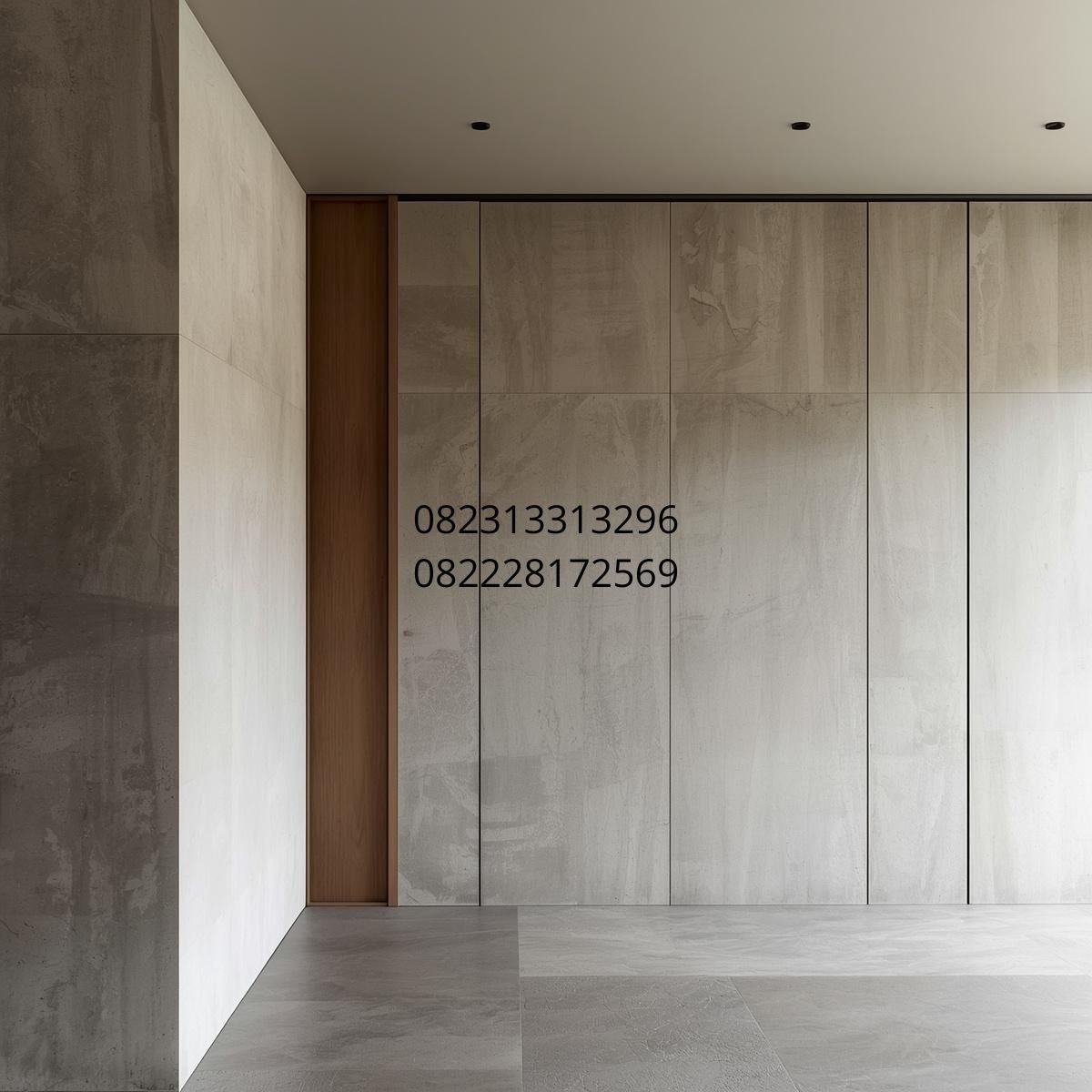 panel dinding kayu elegan