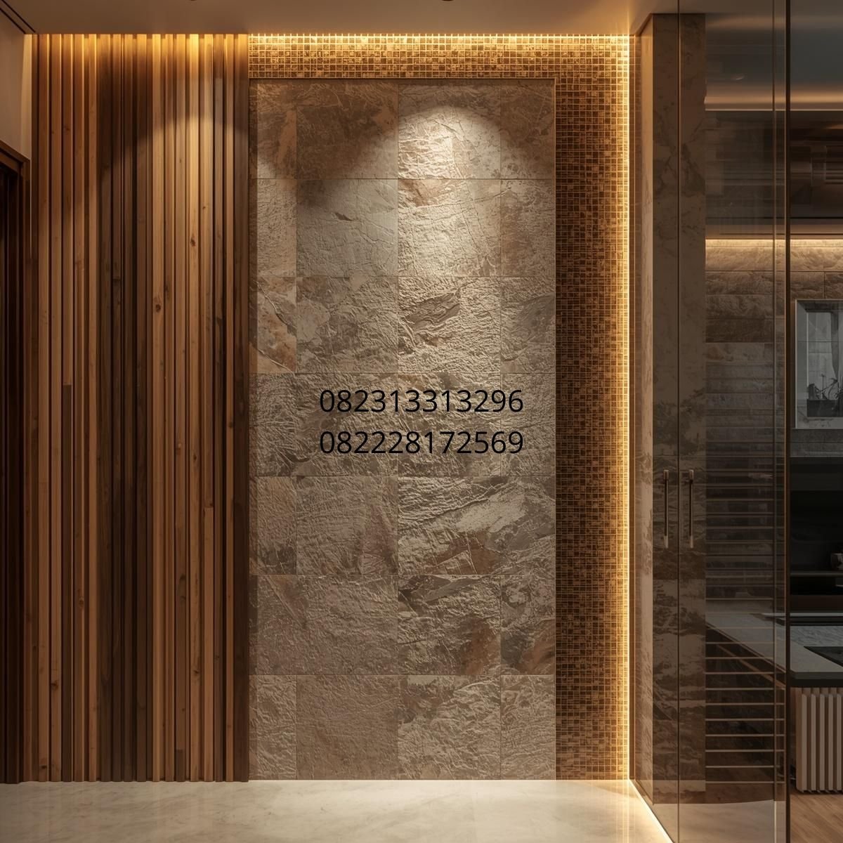 dekorasi dinding modern Surabaya