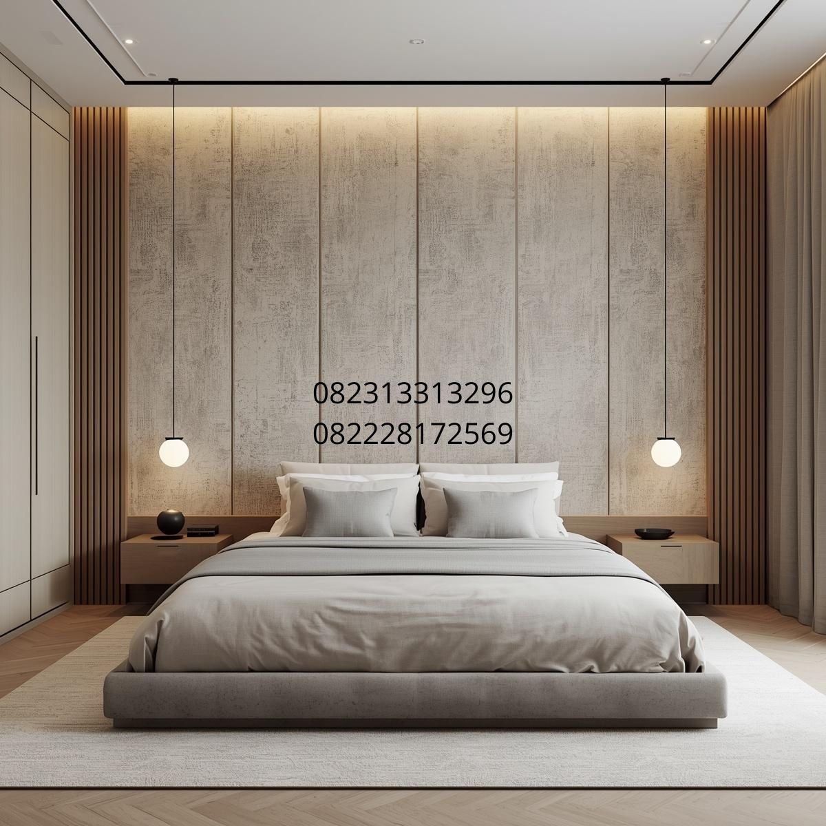 panel dinding modern minimalis