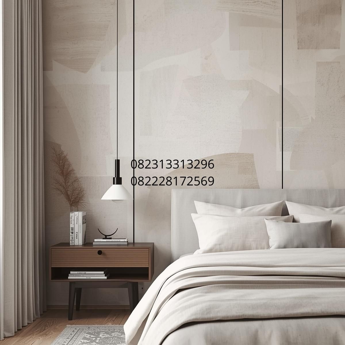 wallpaper kamar tidur minimalis