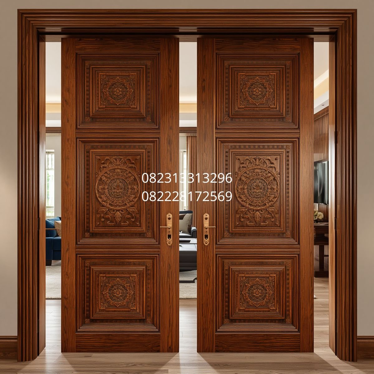 pintu kayu interior Surabaya Barat