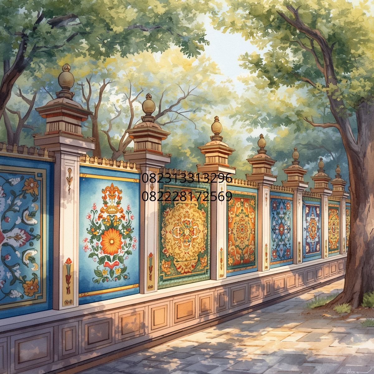 panel dinding dekoratif Surabaya Barat