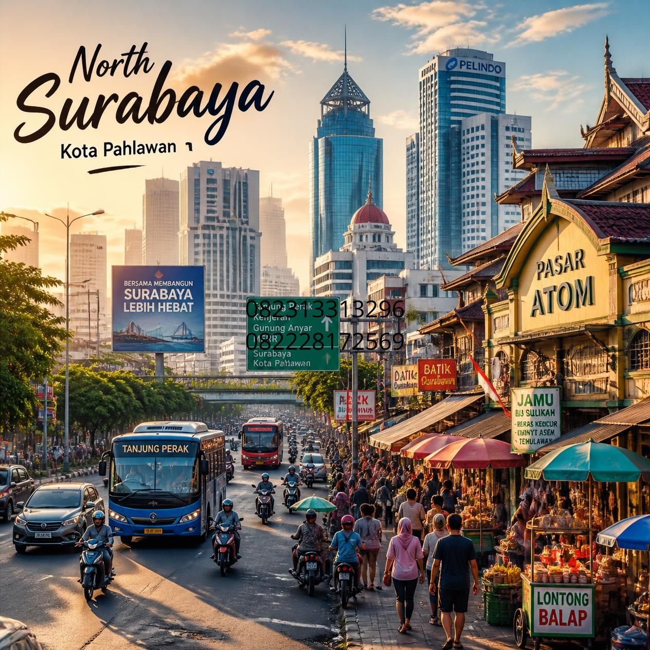 toko wallpaper Surabaya Utara