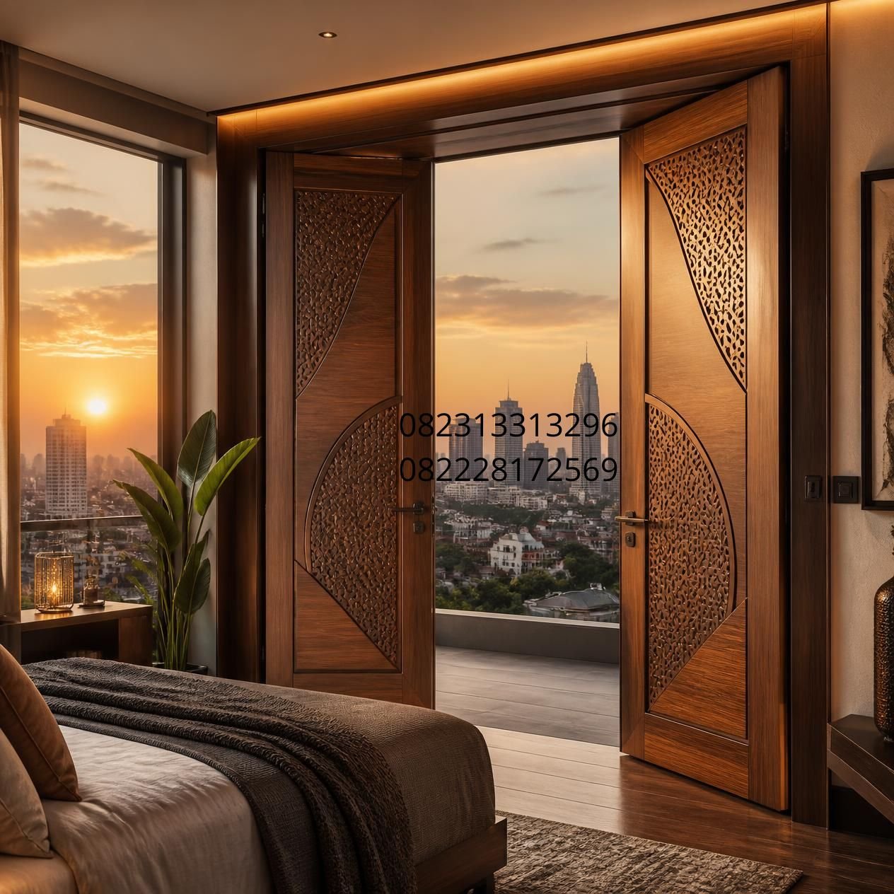 pintu kamar HPL Surabaya