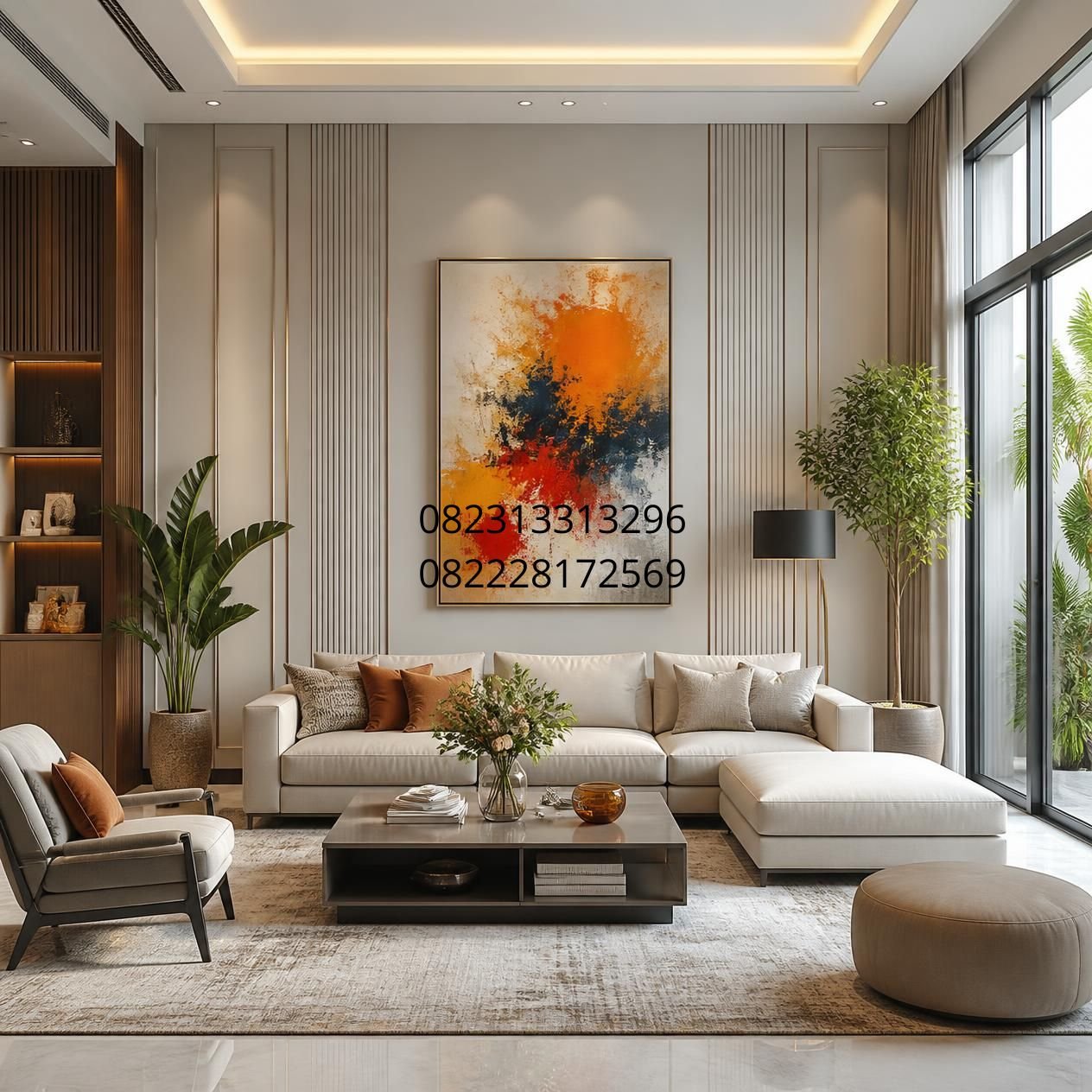 panel dinding minimalis Surabaya