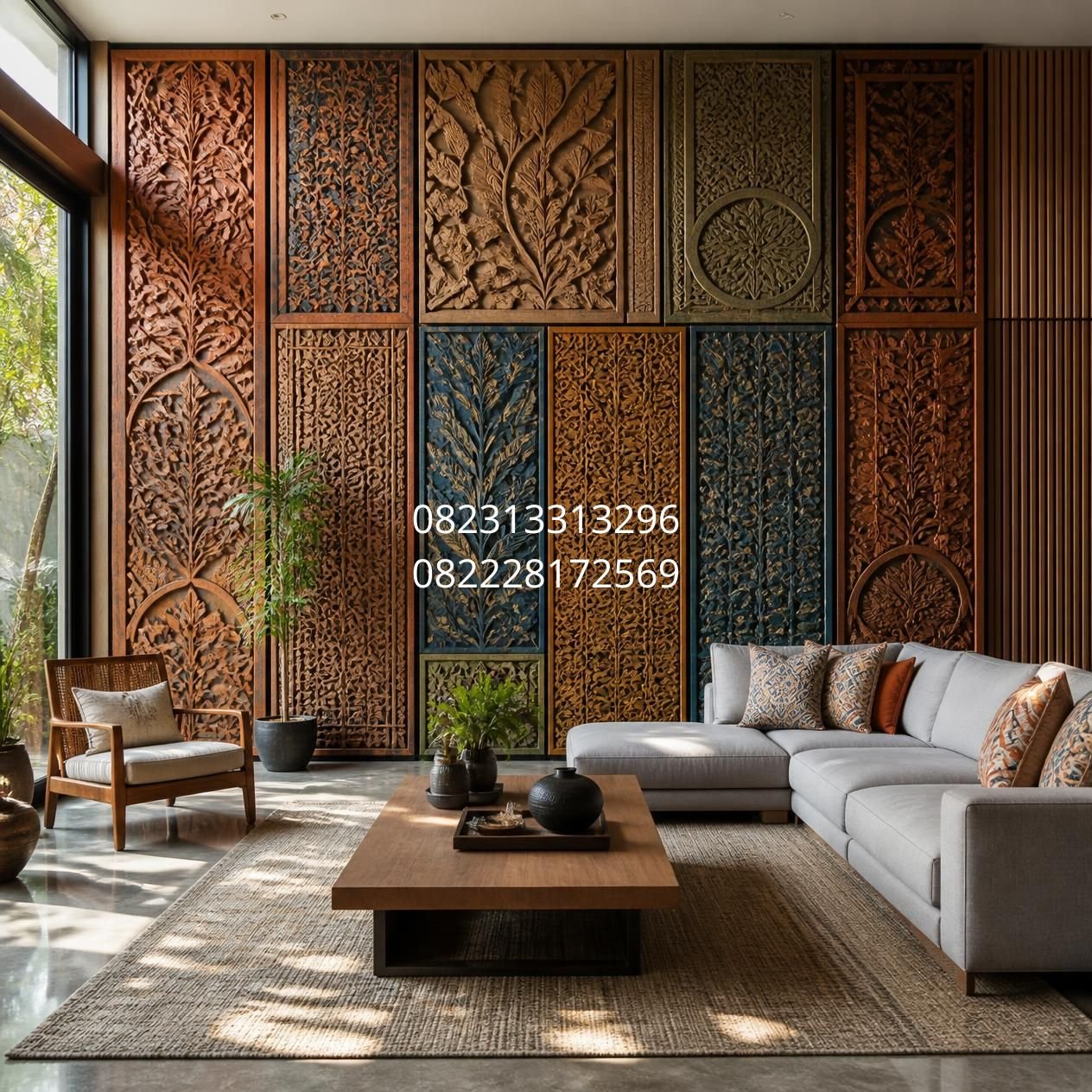 panel dinding dekoratif Surabaya