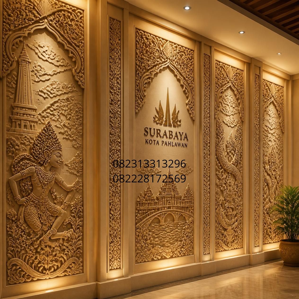 jasa pasang wall panel Surabaya