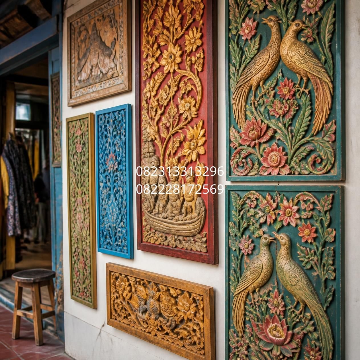 panel dinding dekoratif modern Surabaya