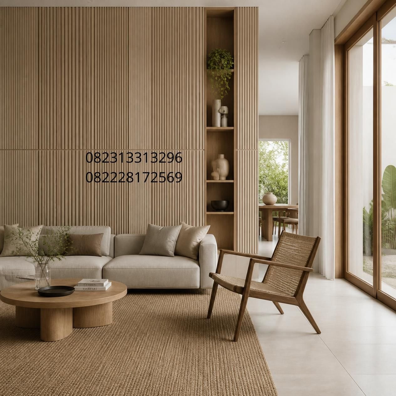 panel dinding dekoratif Rungkut