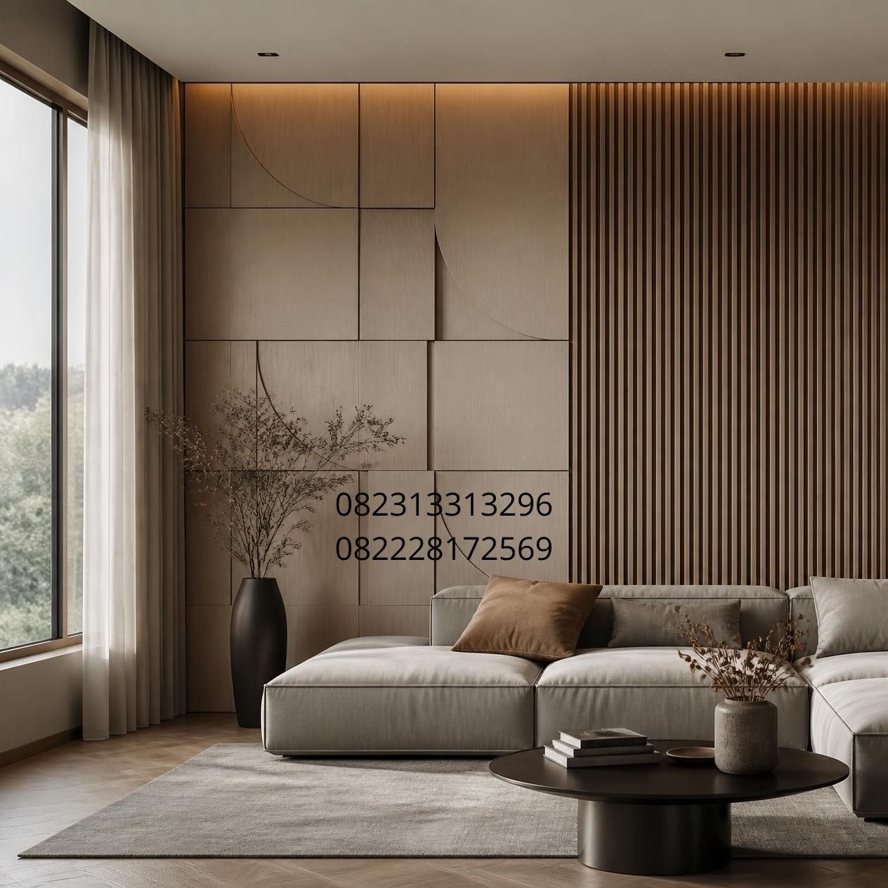 panel dinding dekorasi rumah