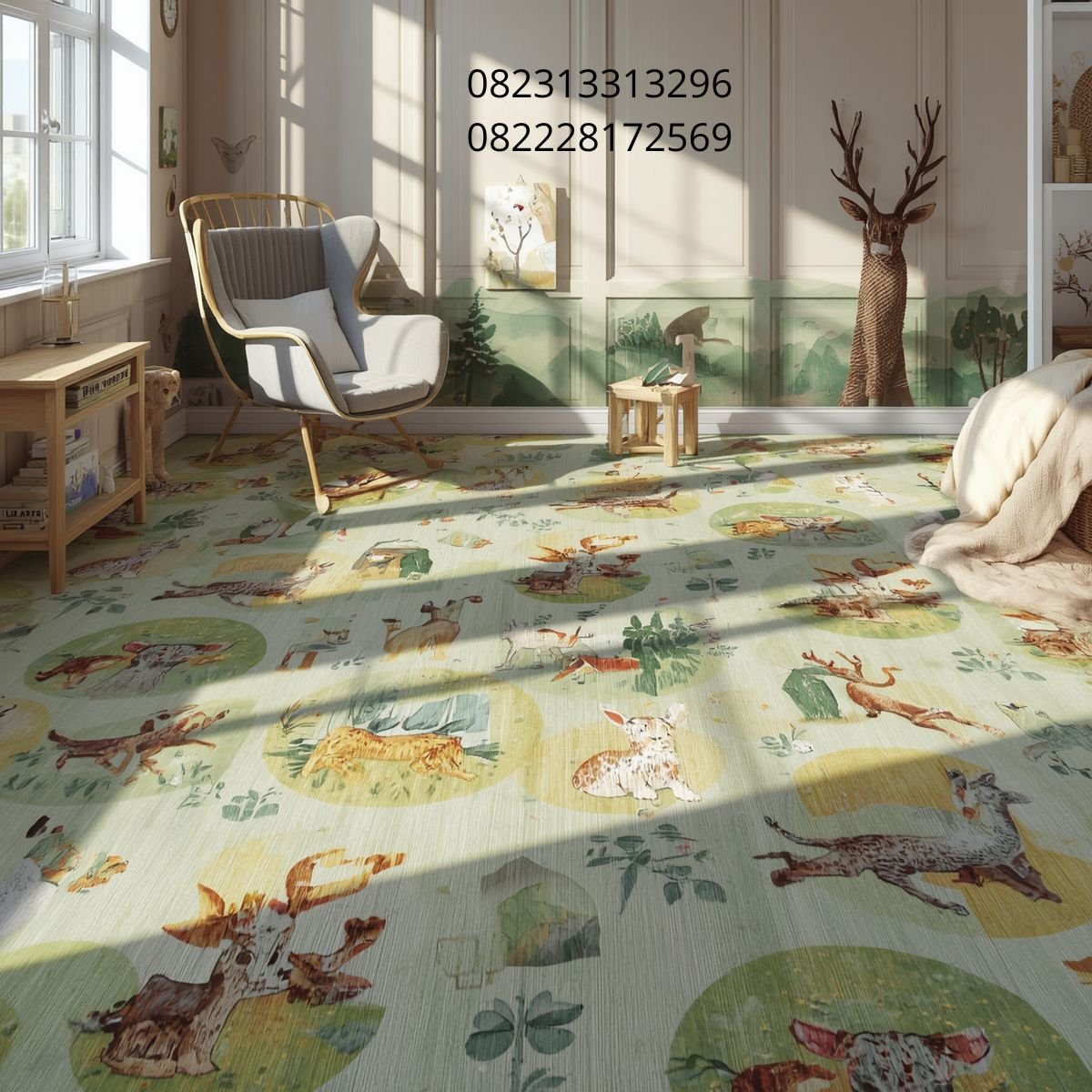 Lantai Vinyl Kamar Anak