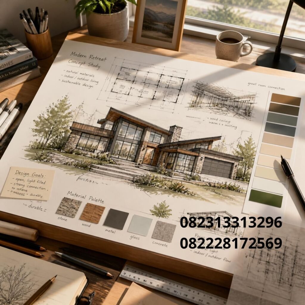Jasa Arsitek Rumah Custom