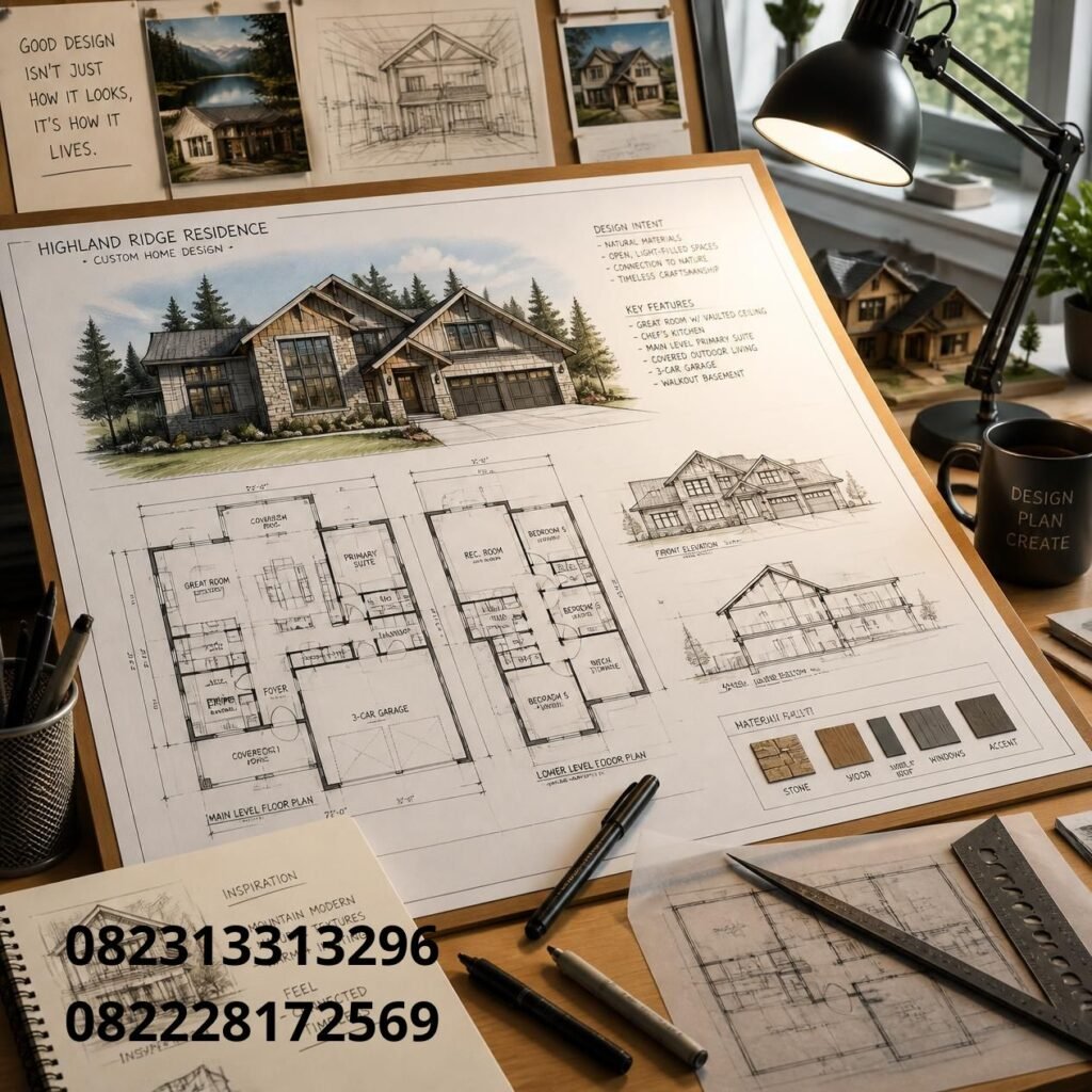 Desain Rumah Custom Modern