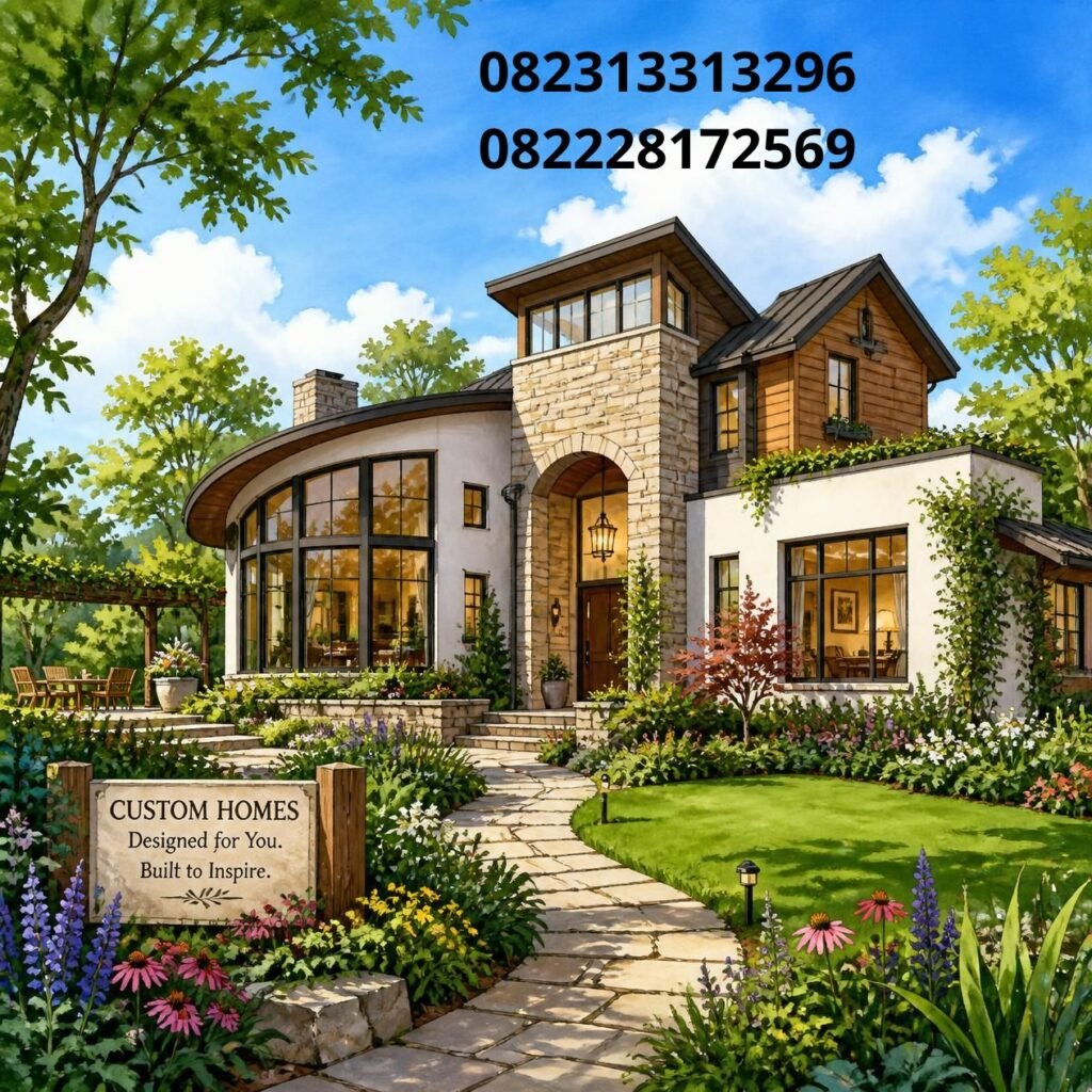 Jasa bangun rumah custom