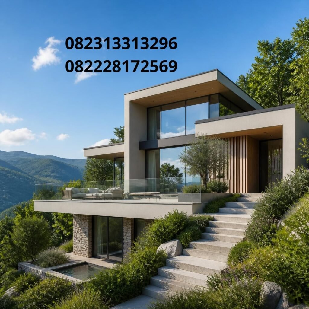 Rumah minimalis custom Indonesia