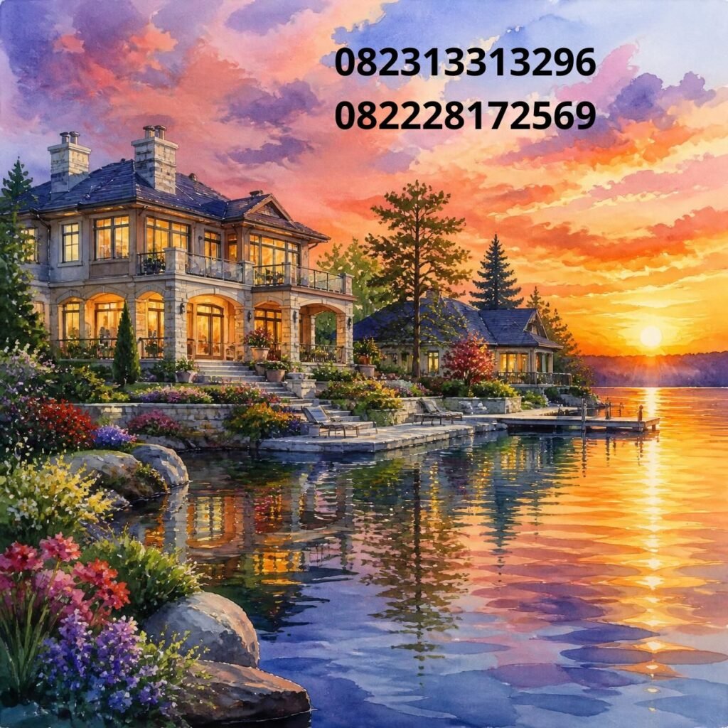 Rumah Mewah Modern Custom
