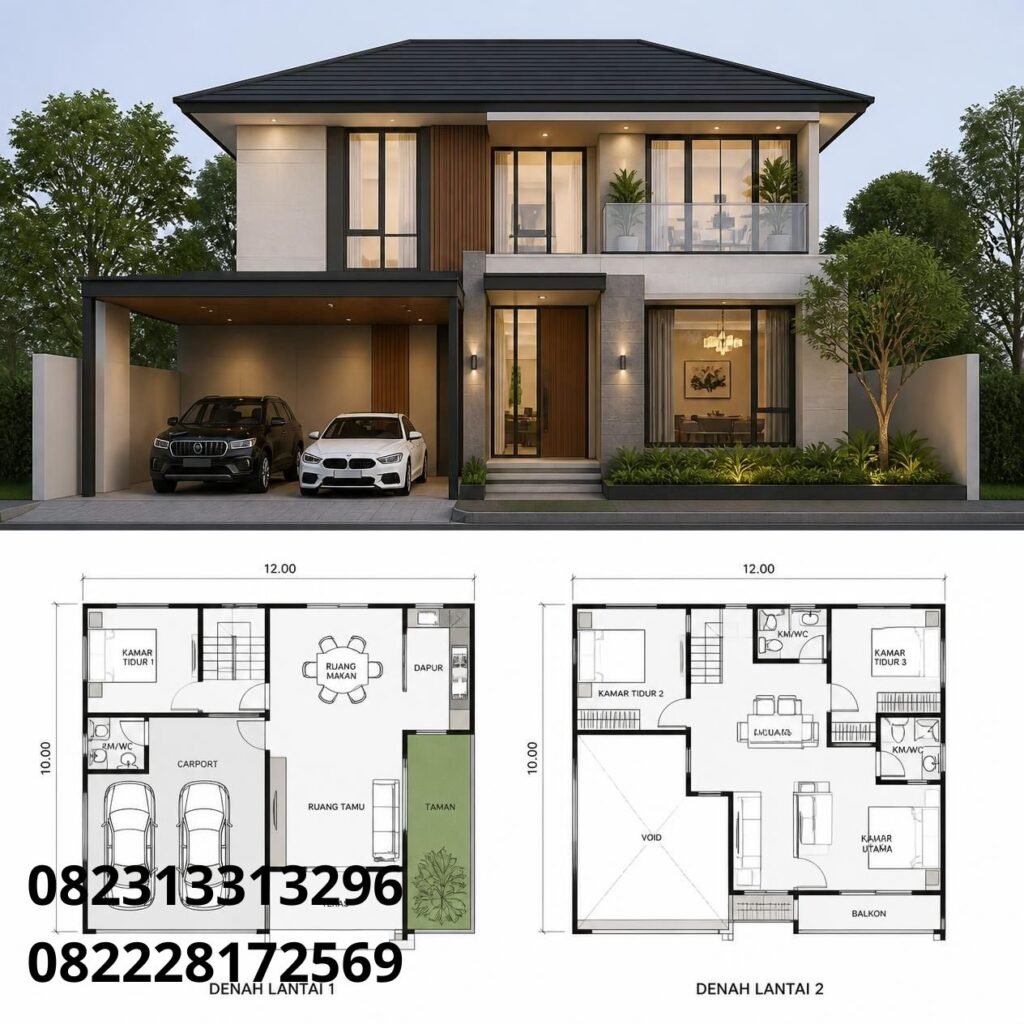 Jasa Rumah Custom 2 Lantai