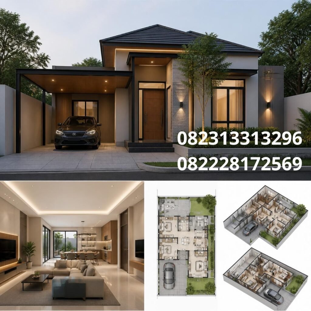 Bangun Rumah Custom Modern