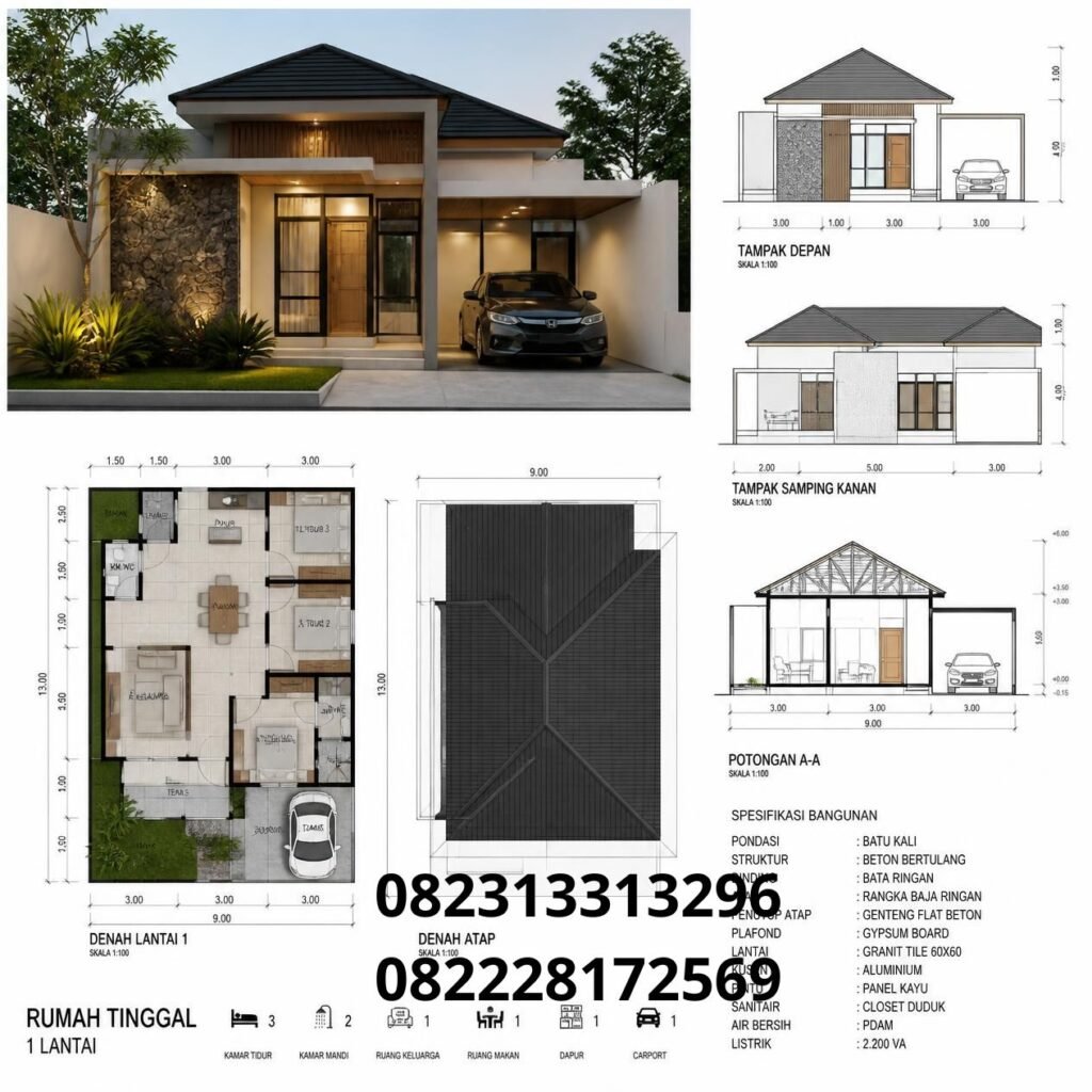 Jasa Arsitek Rumah Modern