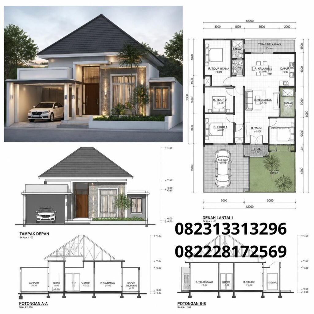 Arsitek Rumah Modern Custom