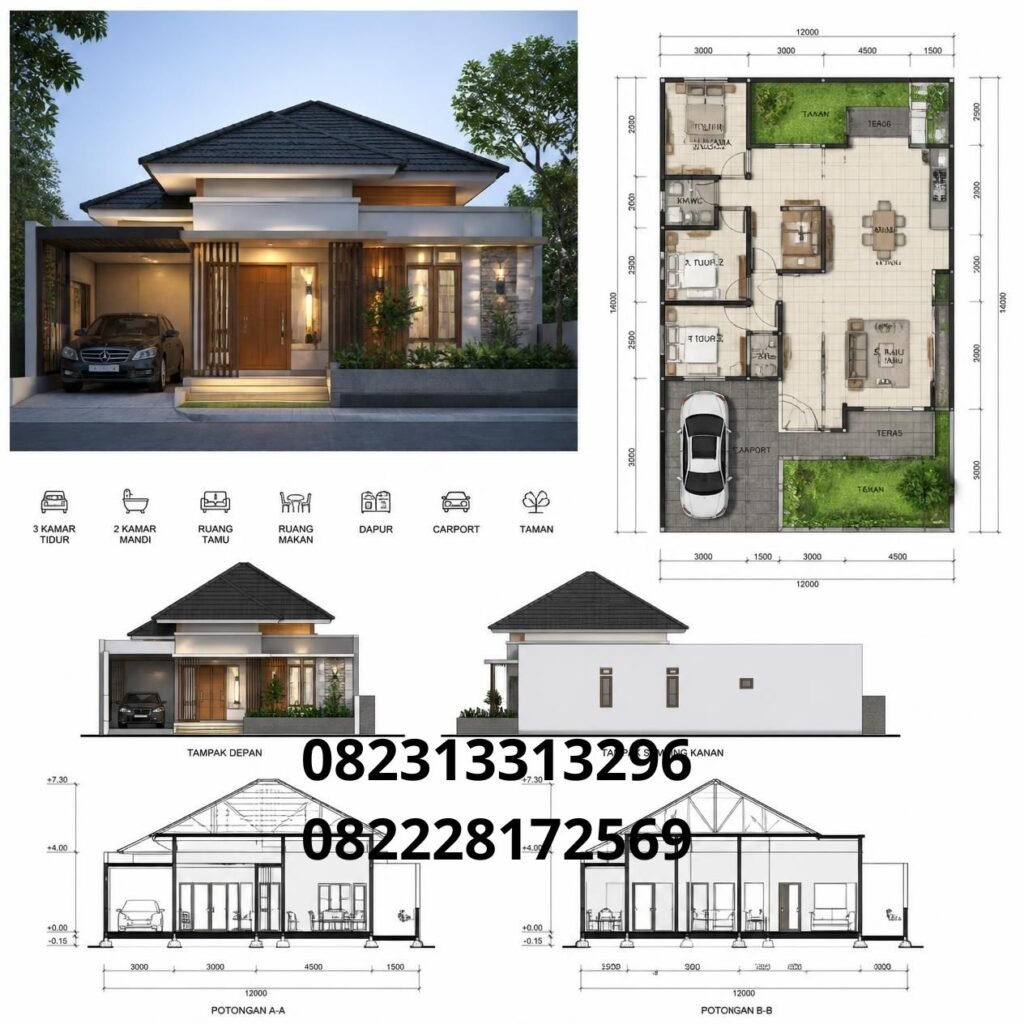 Jasa Desain Rumah Custom