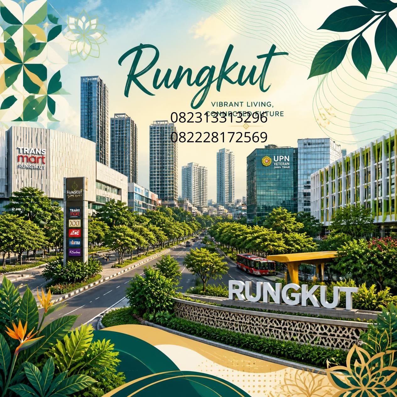 Wallpaper Dinding Rungkut