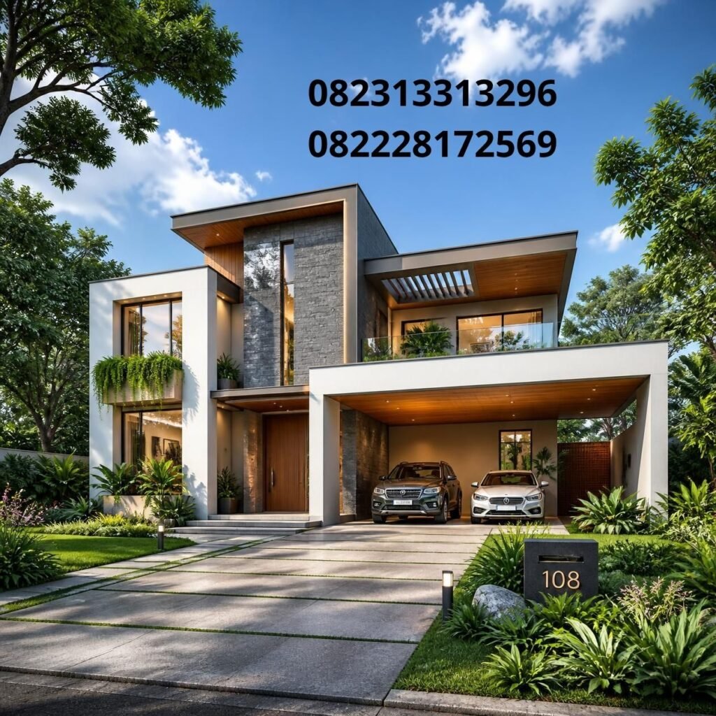 Kavling rumah custom modern