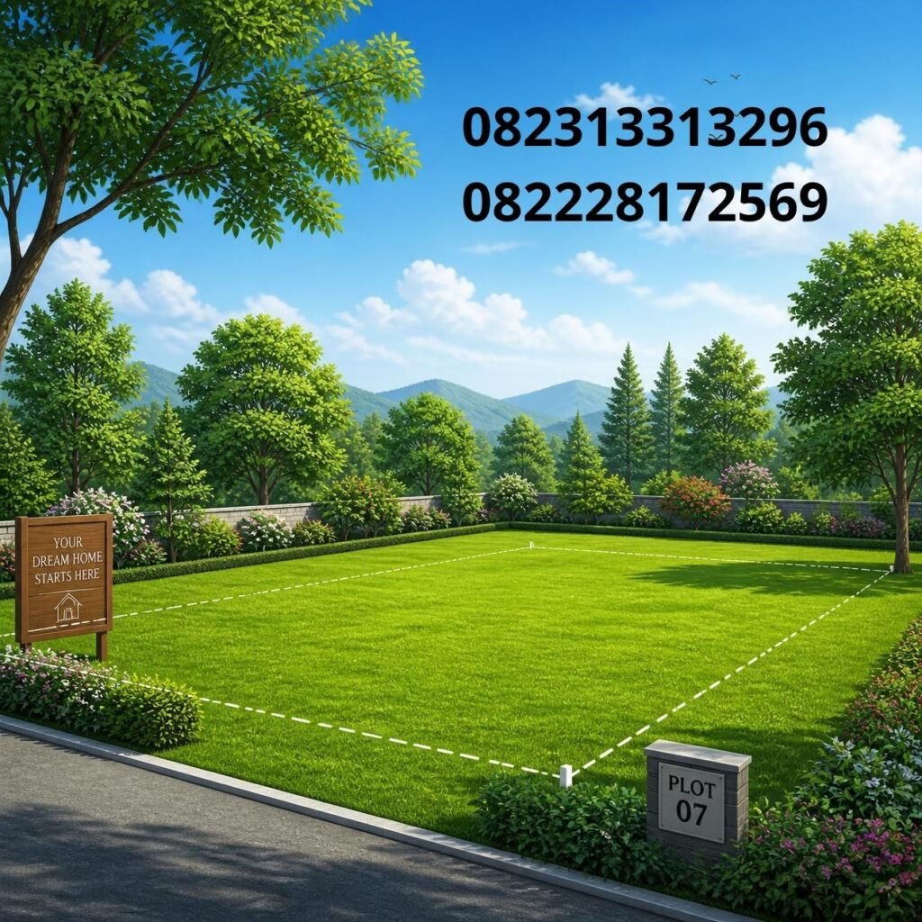 Tanah kavling rumah modern