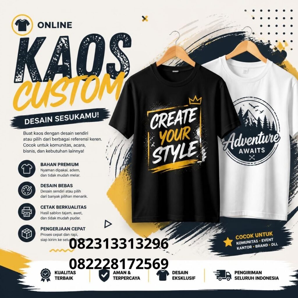 Desain kaos online
