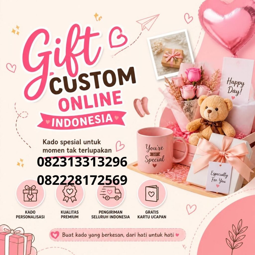 Gift custom unik Indonesia