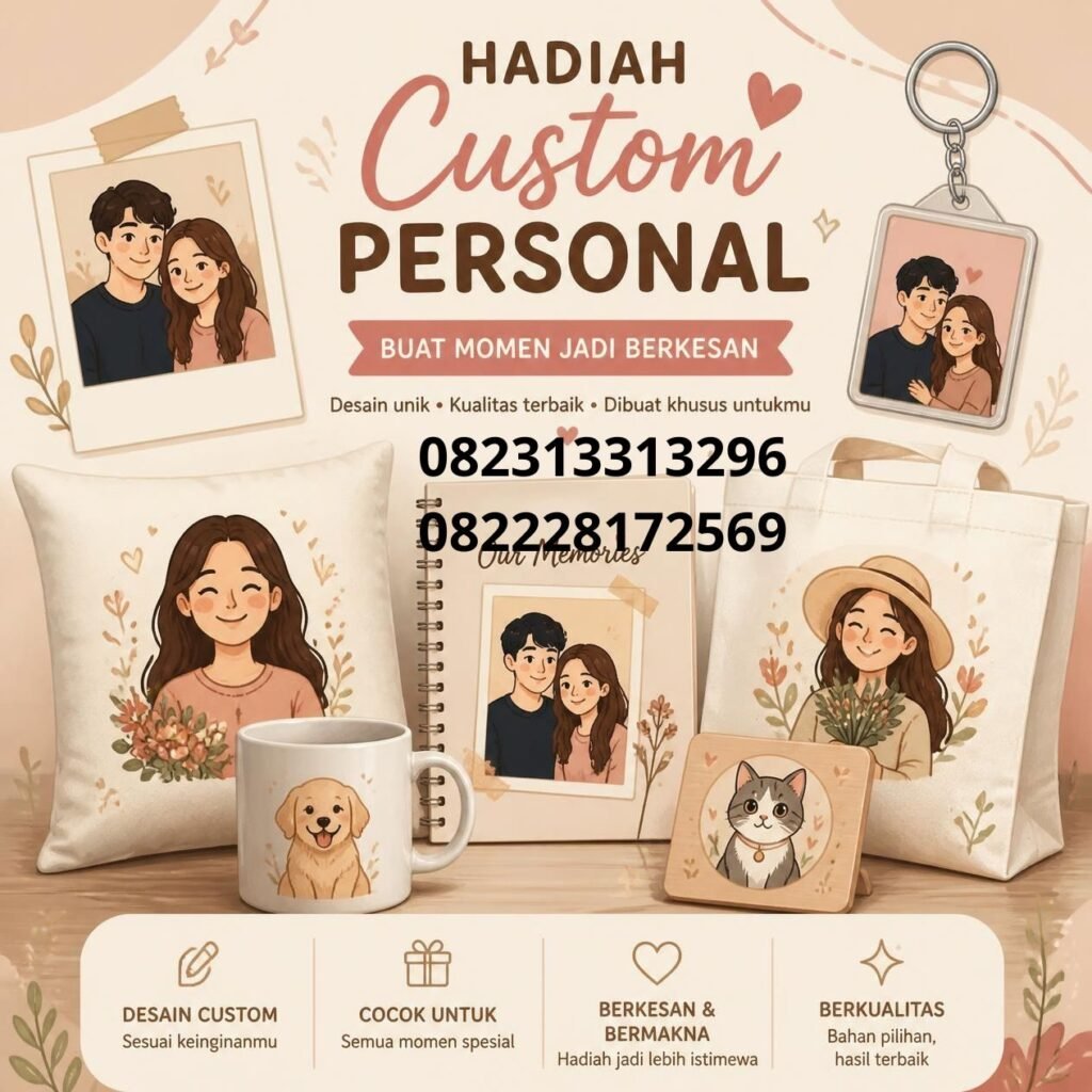 Hadiah custom online
