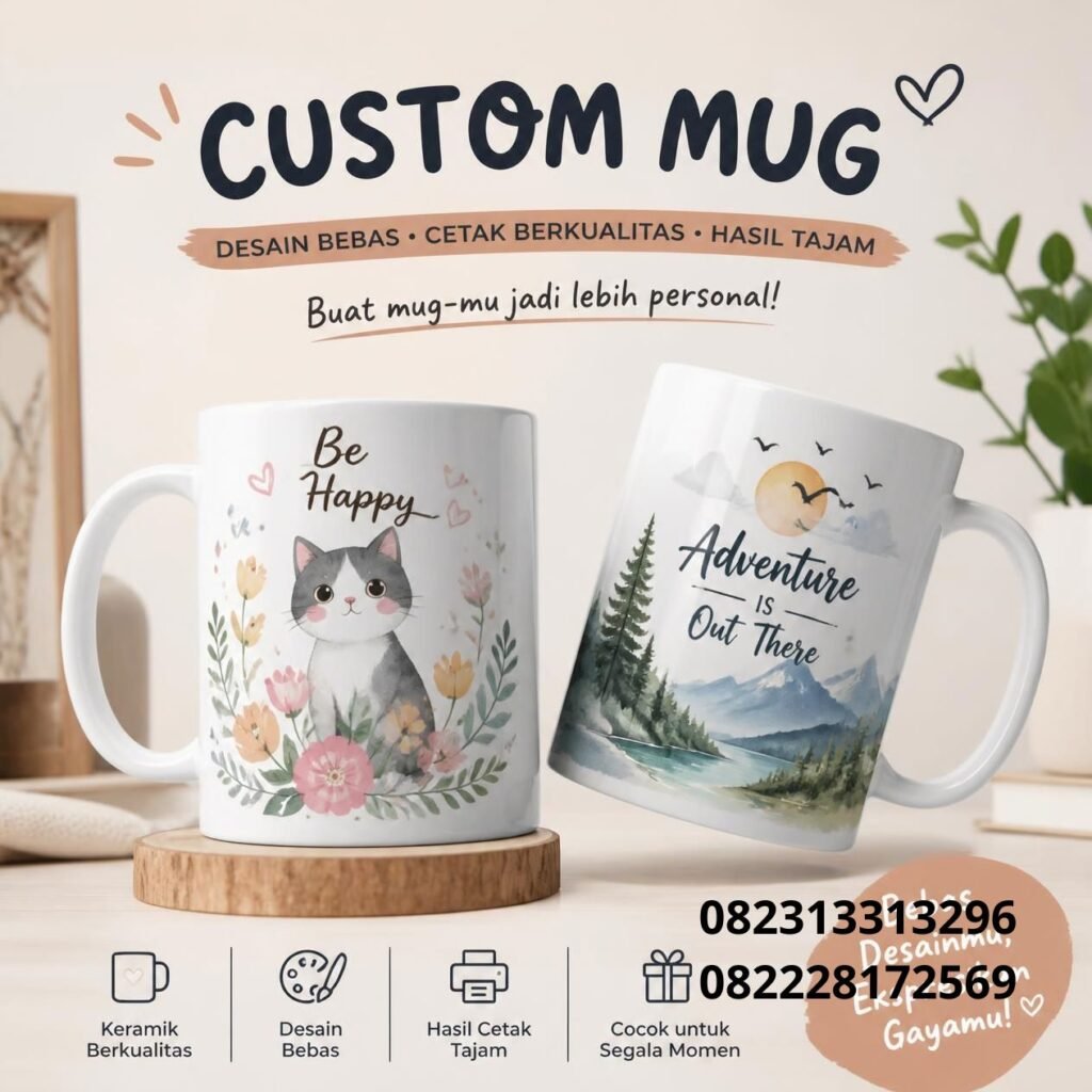 Harga Custom Mug Online