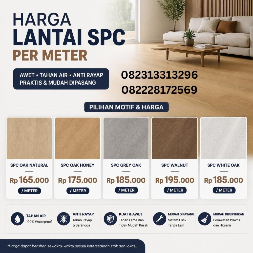 Harga Lantai SPC Murah