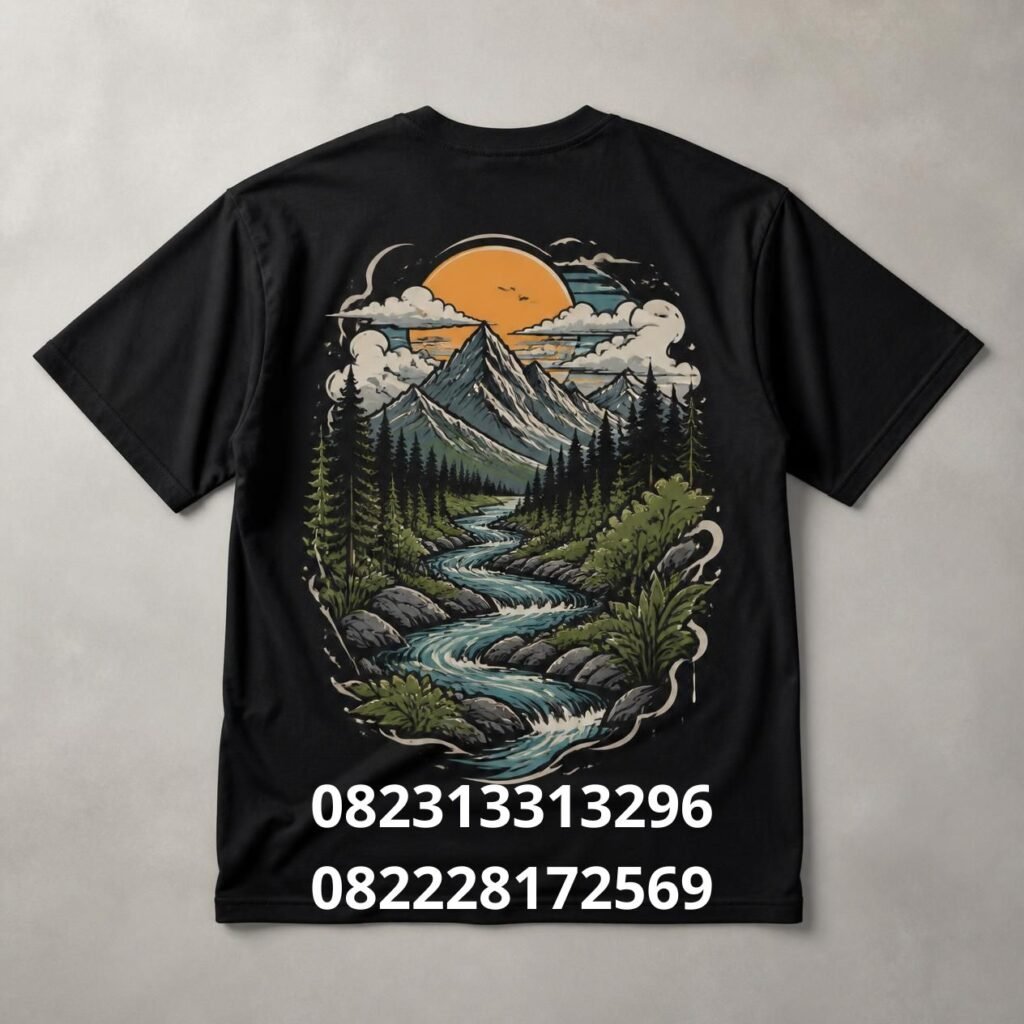 Harga Print Kaos Custom Satuan
