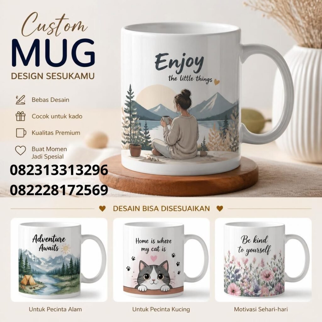 Jasa Custom Mug Online