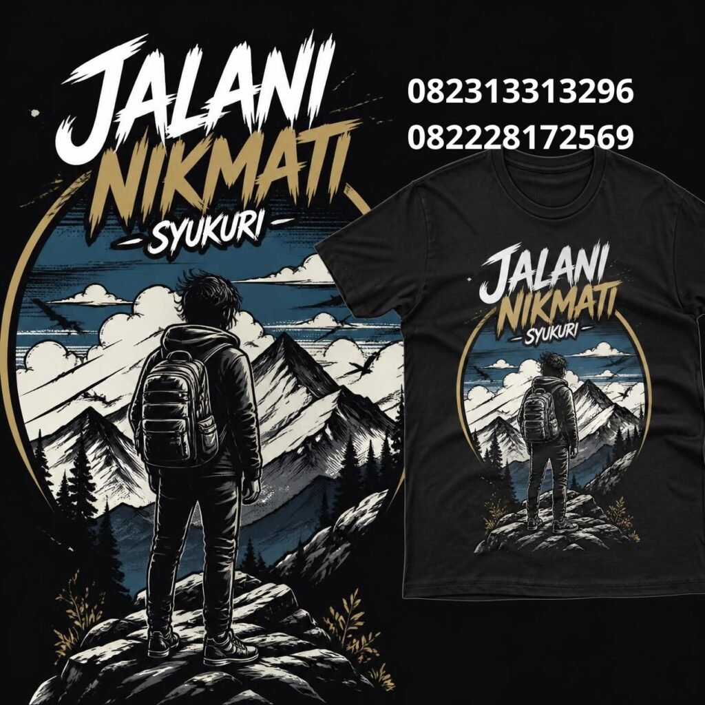 Jasa sablon kaos custom online