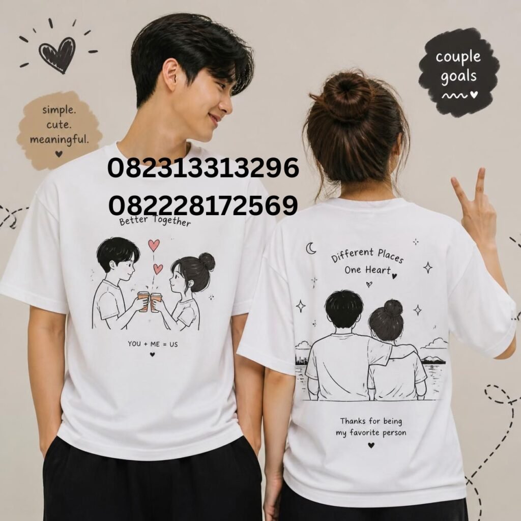 Jual Kaos Couple Custom