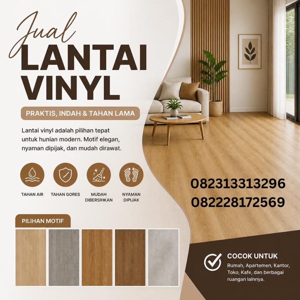 Jual Vinyl Flooring