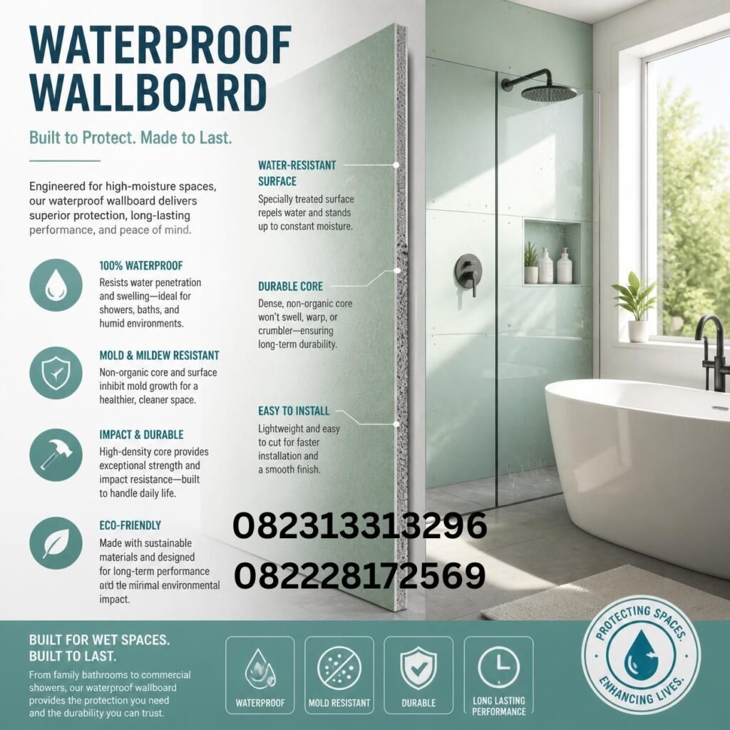 Jual Wallboard Tahan Air