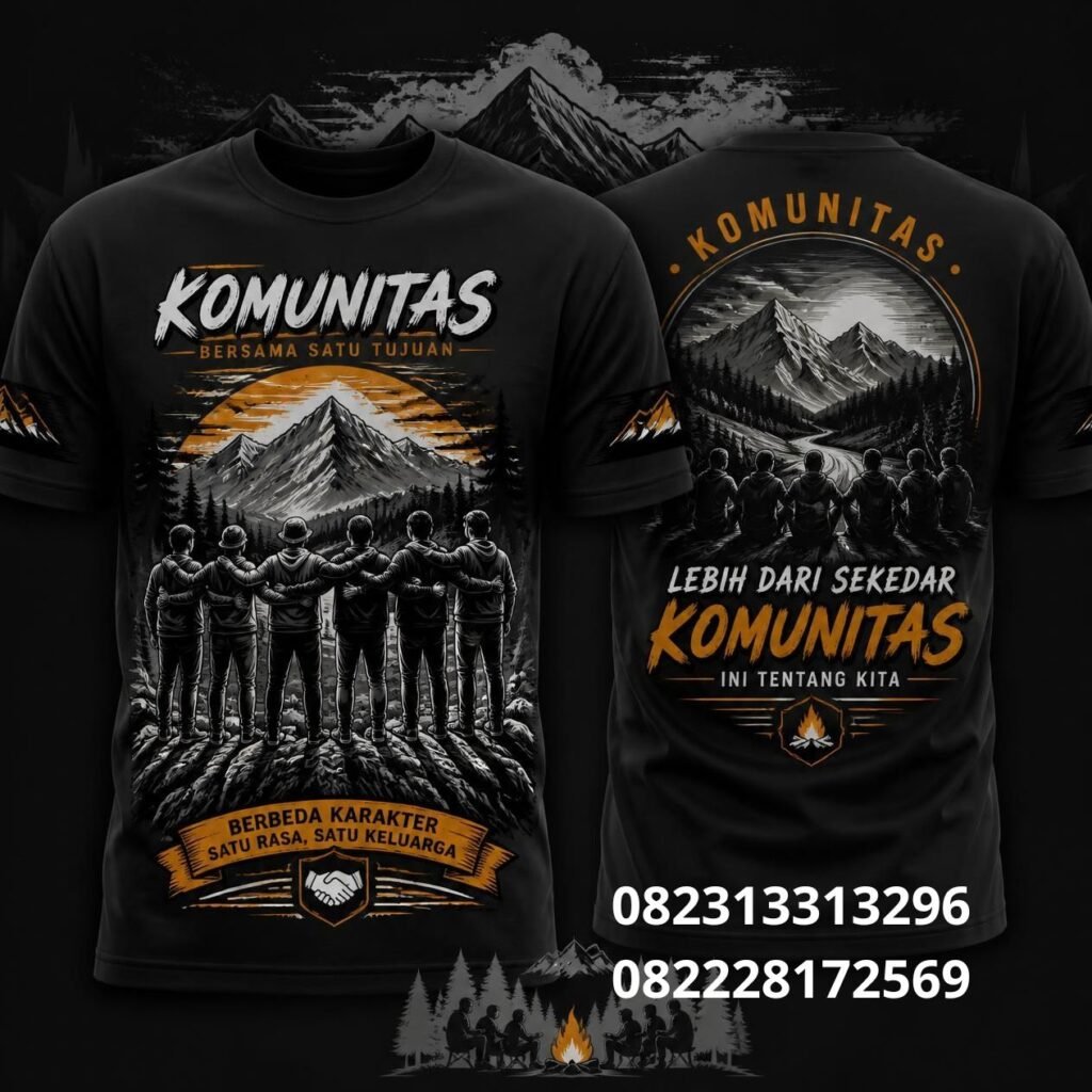 Kaos komunitas desain sendiri
