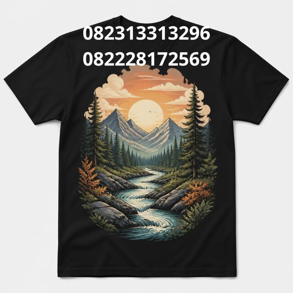 Print Kaos Custom Satuan Murah
