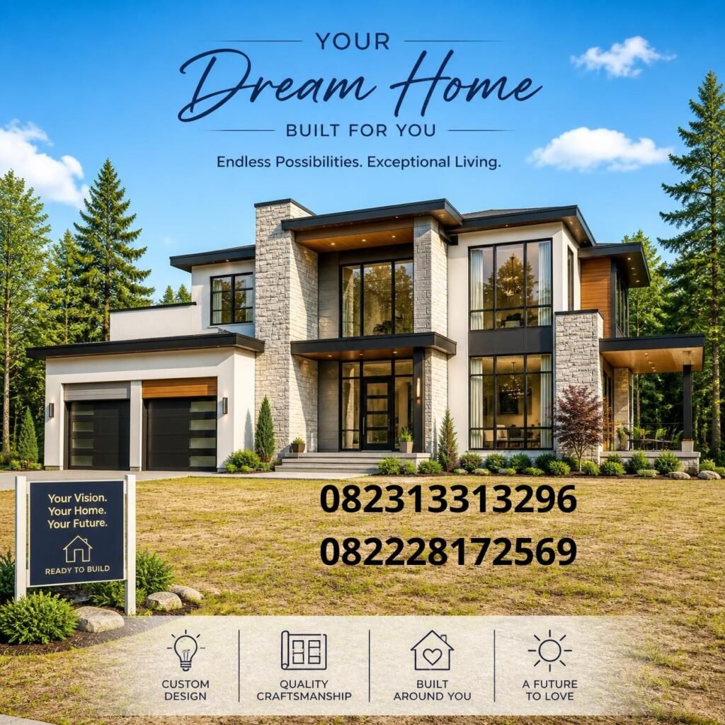 Rumah Custom Siap Bangun Murah