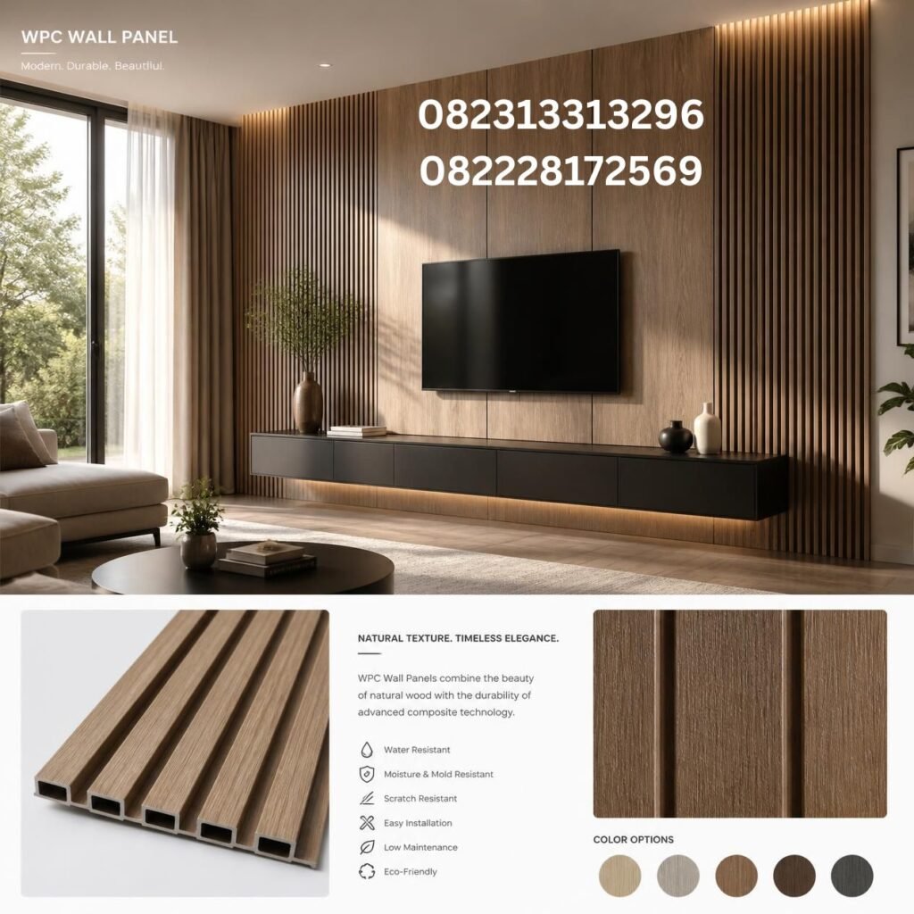 Wall panel WPC minimalis