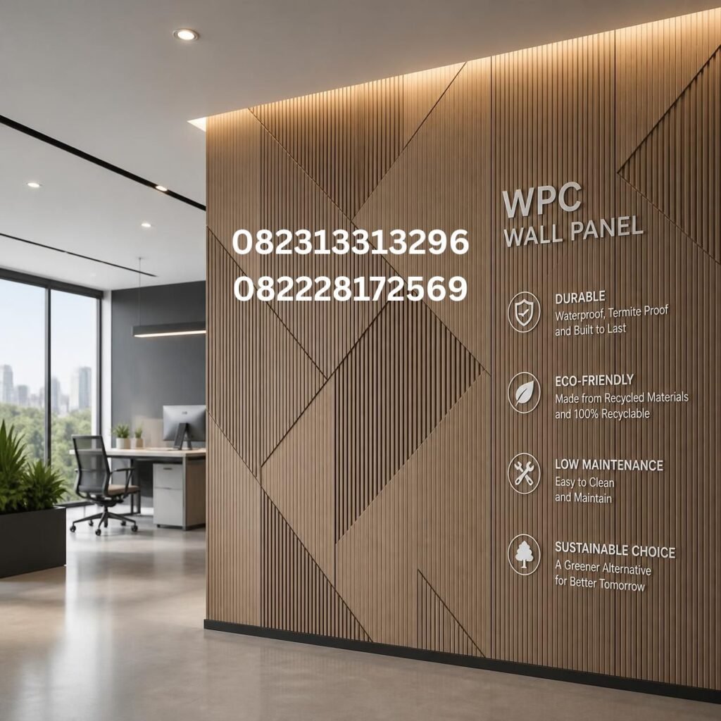 Wall panel WPC modern