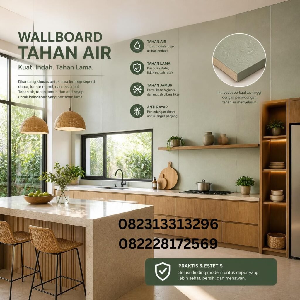 Wallboard Untuk Kamar Mandi