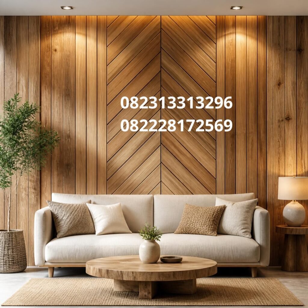 Wallpaper Motif Kayu Dinding