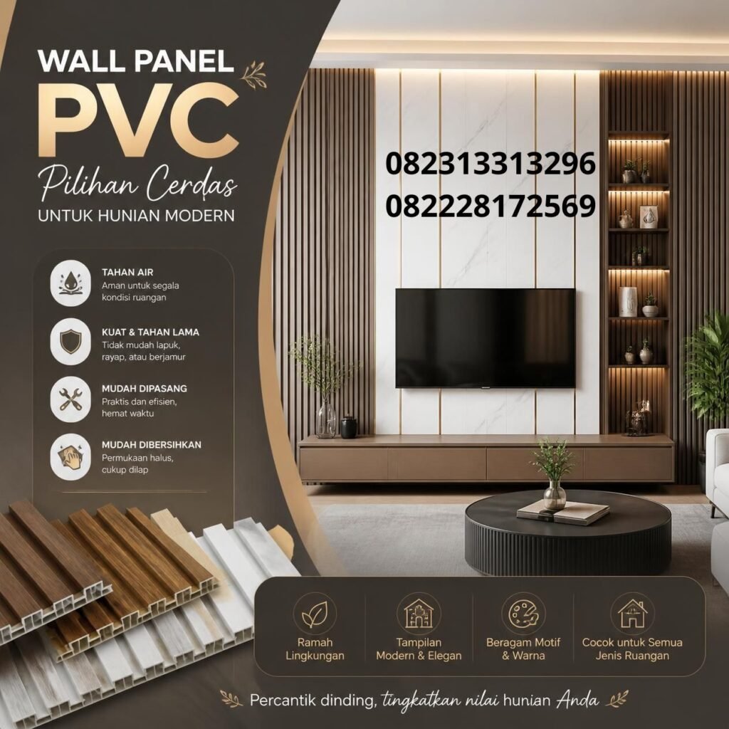 Harga Wall Panel PVC Terbaru