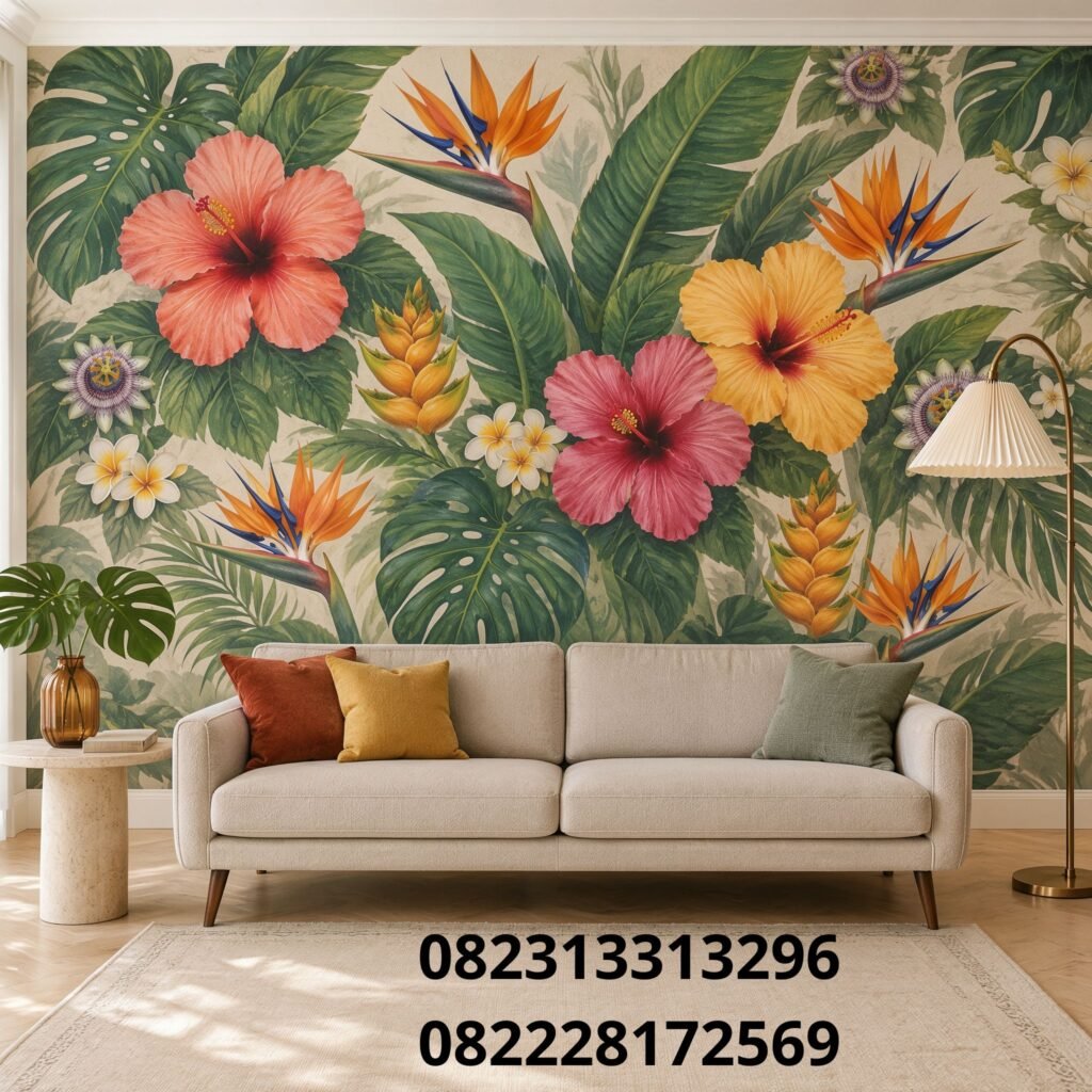 Harga wallpaper dinding ruang tamu (1)