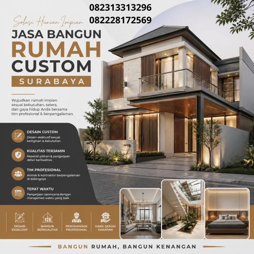 Jasa bangun rumah Surabaya